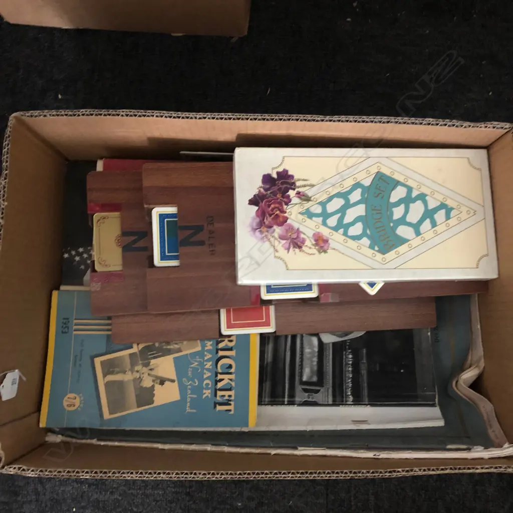 BOX PRINTED EMPHEMERA & CARDS Image 1++