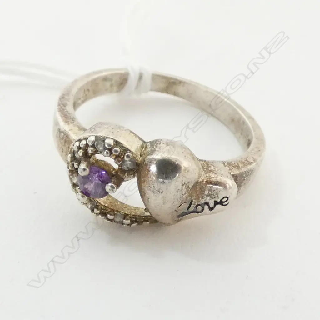 RING, SILVER, SET WITH STONES Image 1++