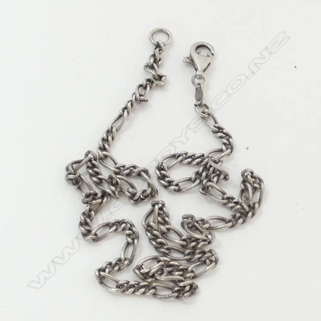 NECK CHAIN, STERLING SILVER, 460mm Image 1++