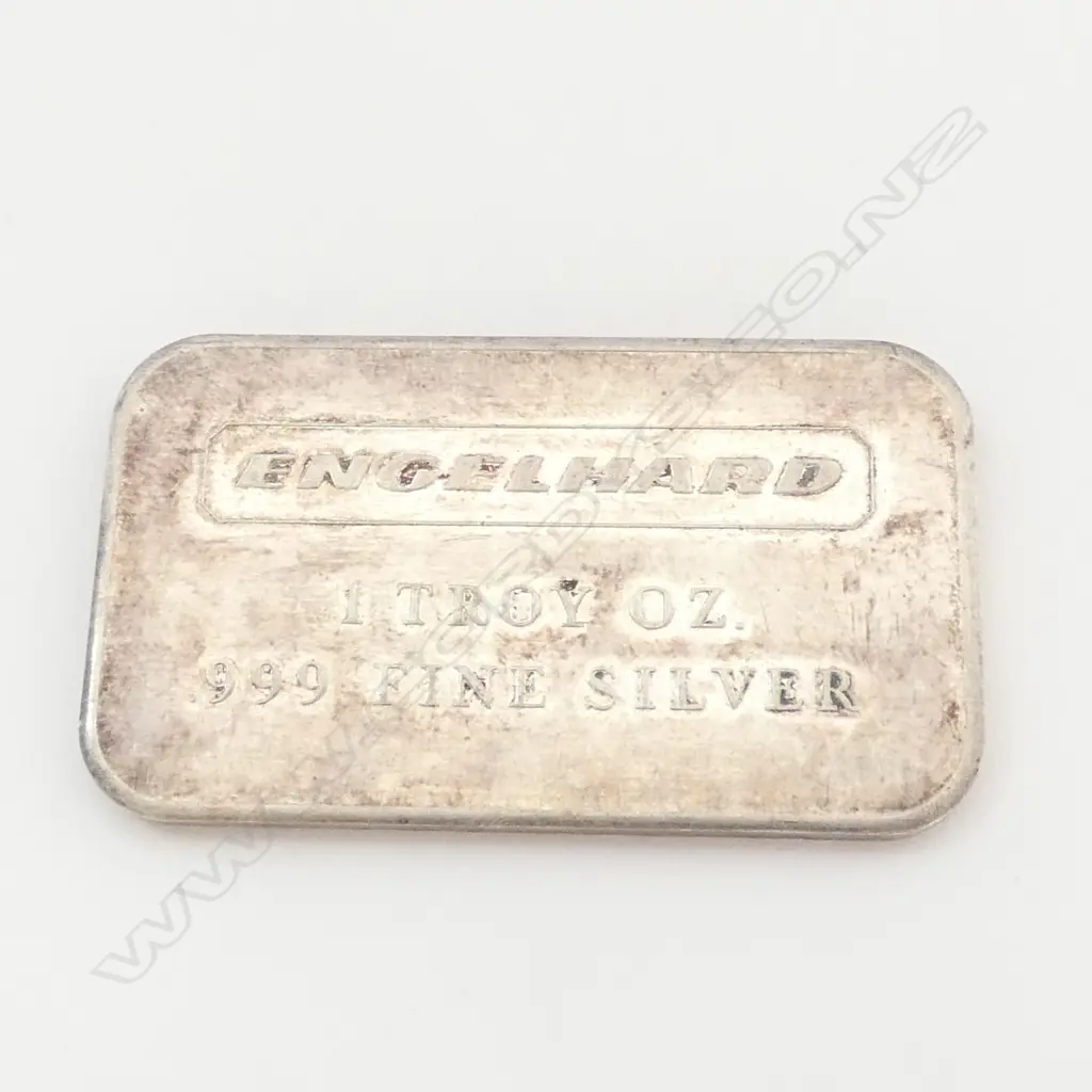 1oz PURE SILVER BAR ENGLEHARD Image 1++