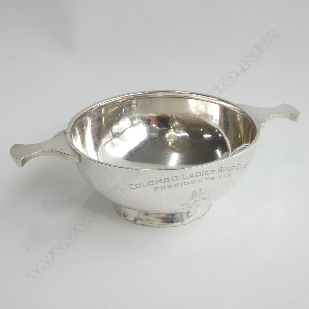 STG SILVER PORRINGER B 1930 142 GRAMS Image 1++