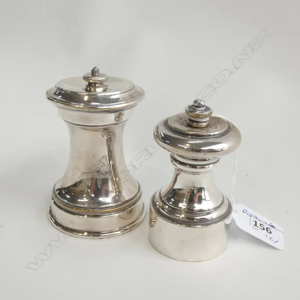 2 FRENCH S/PLATE MILLS WITH SQUIRELL AMORIAL H 80 MM Image 1++