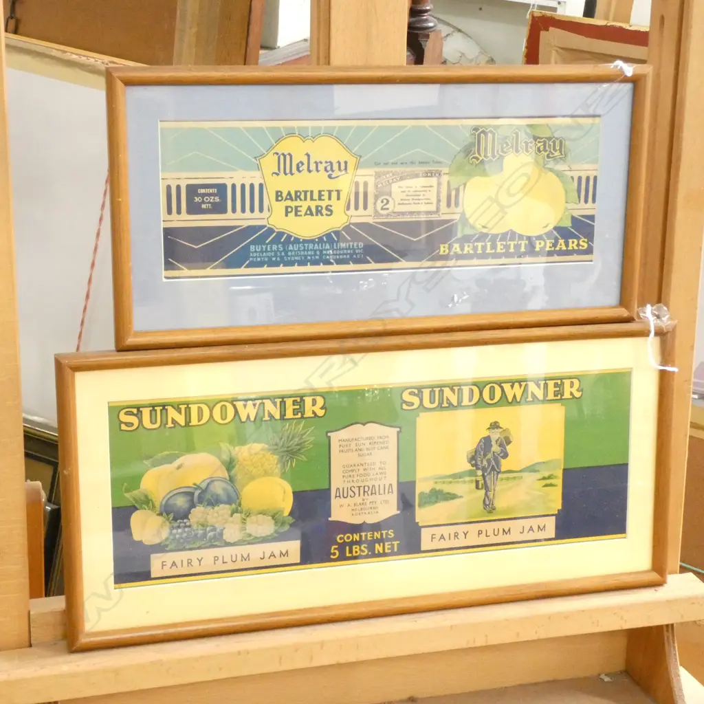 PR OLD ADVERTISING SIGNS  LARGEST 400 X 130MM FRAMED Image 1++