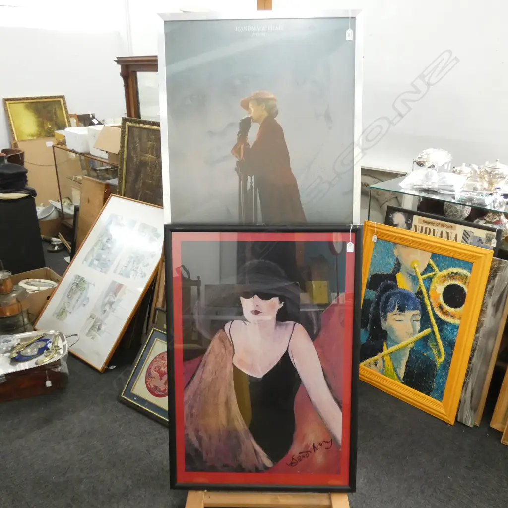 2 POSTERS; 'LONELY PASSION OF JUDITH HEARNE' + BARDI IVORY WOMAN 905 X 605MM  Image 1++