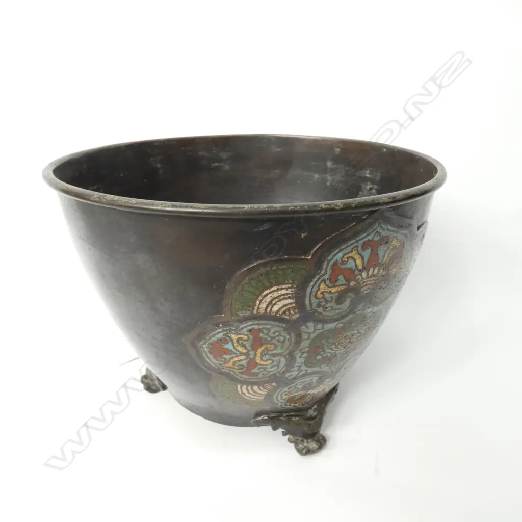 CLOISONNE VASE H. 180MM Image 1++