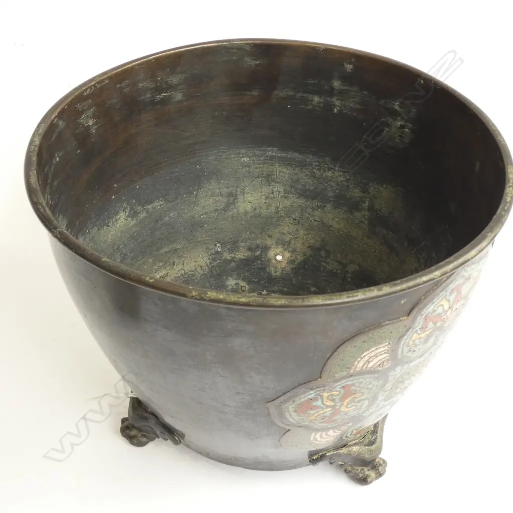 CLOISONNE VASE H. 180MM Image 1++