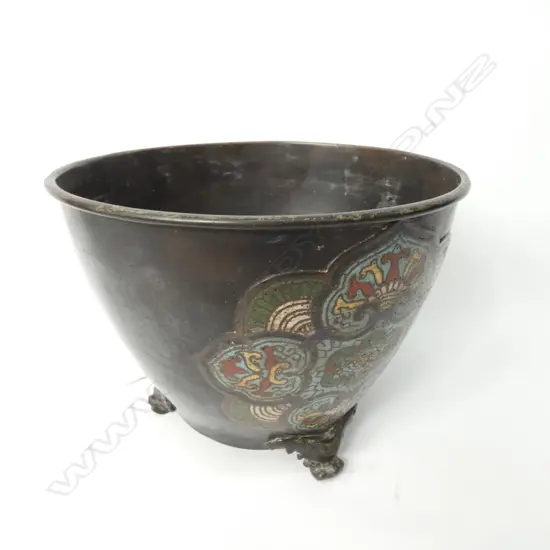 CLOISONNE VASE H. 180MM