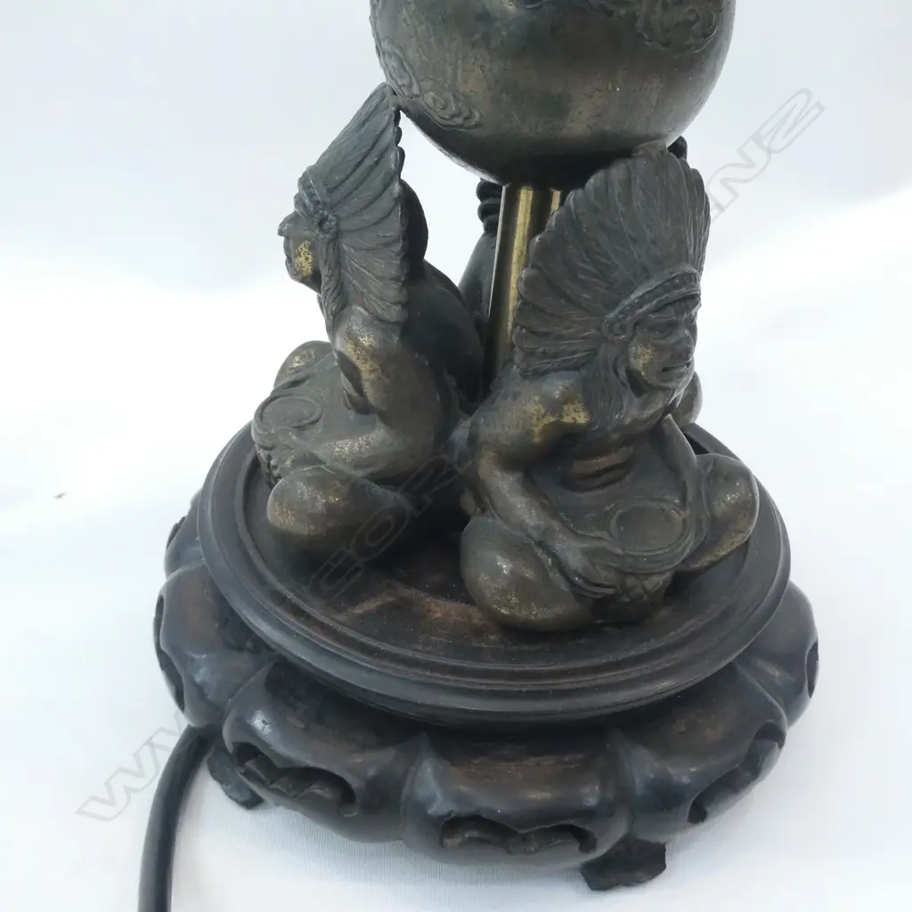 VINTAGE STYLE LAMP H. 410MM Image 1++