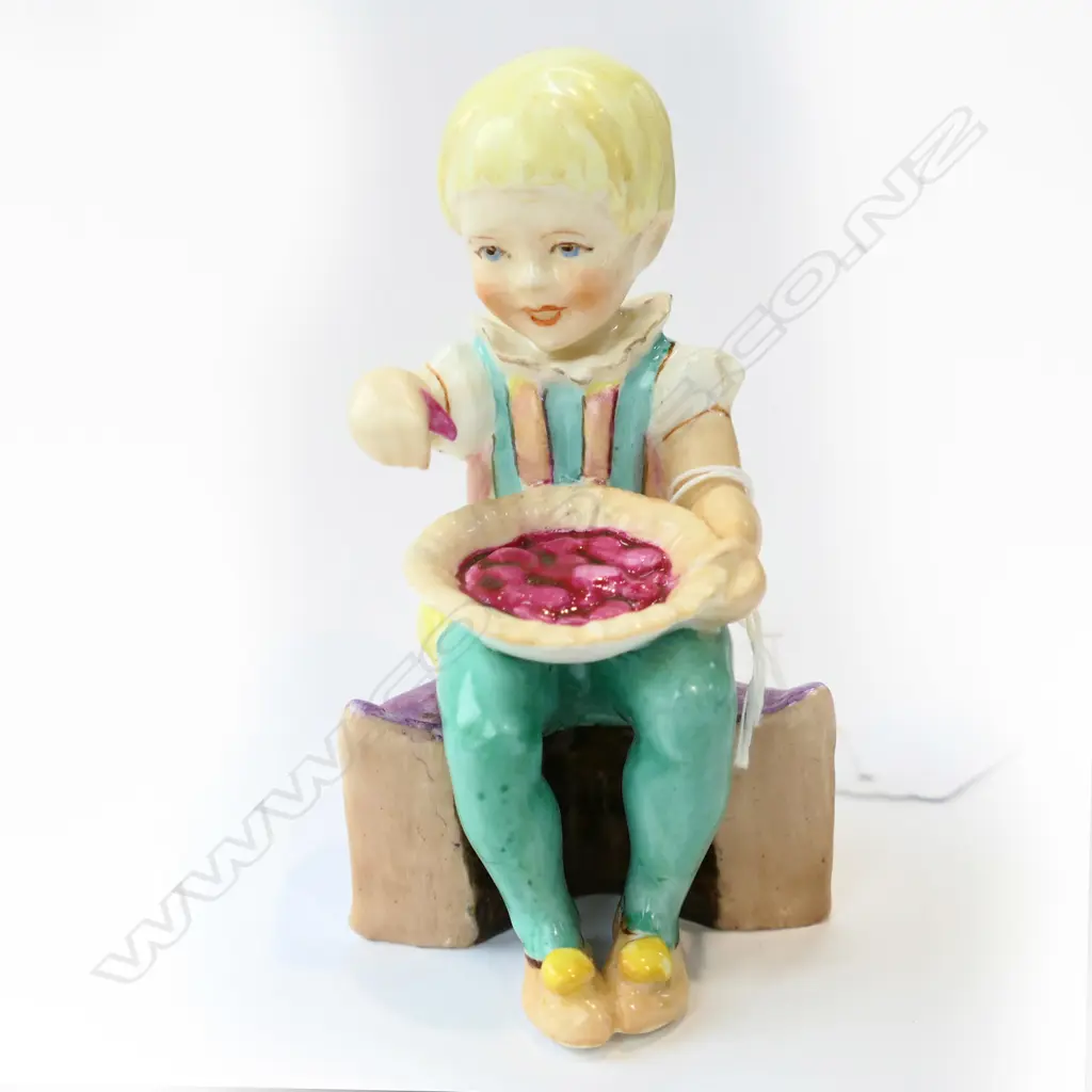 ROYAL WORCESTER 'LITTLE JACK HORNER' FIGURINE - H.110MM Image 1++