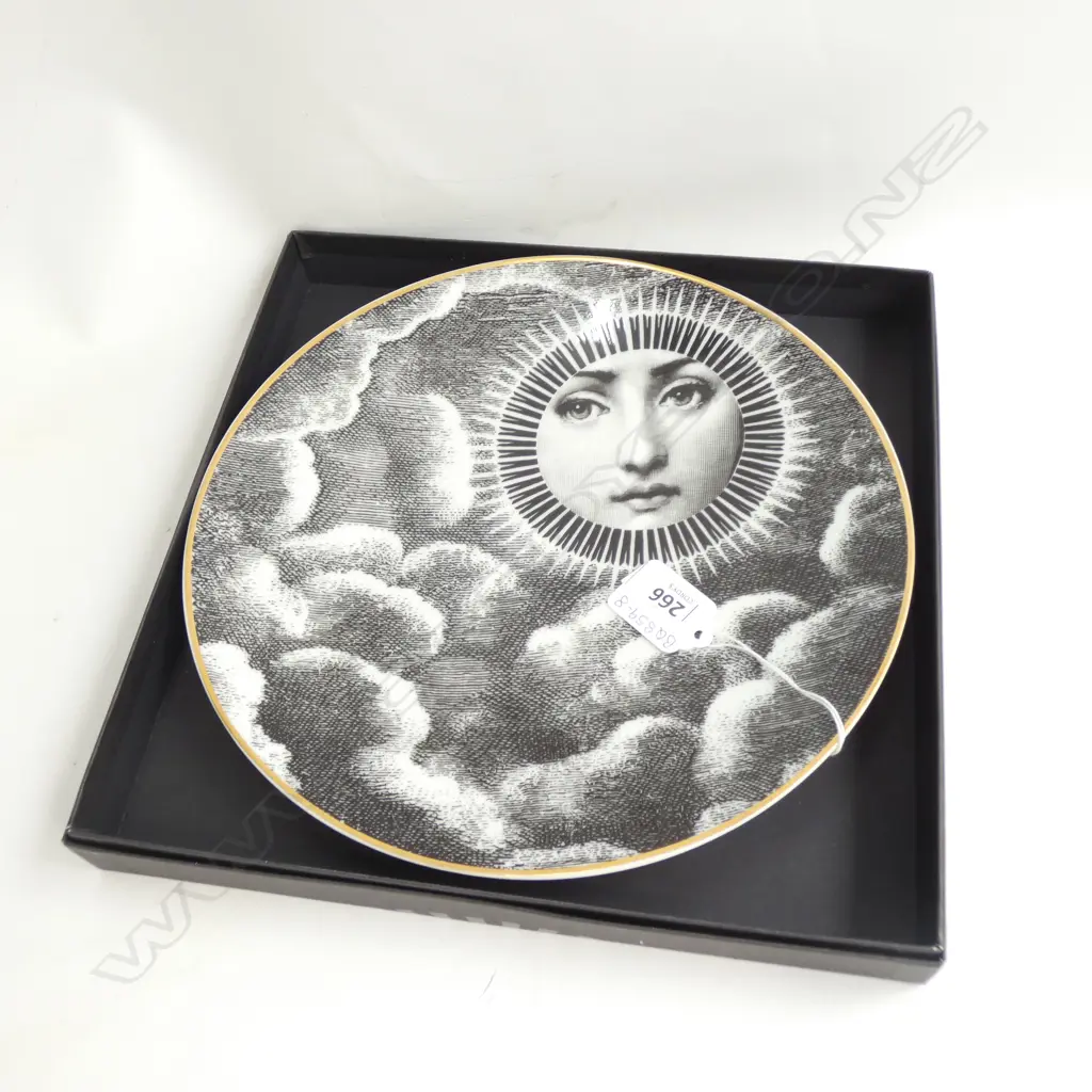 FORNASETTI PLATE IN BOX -  SUN FACE Image 1++