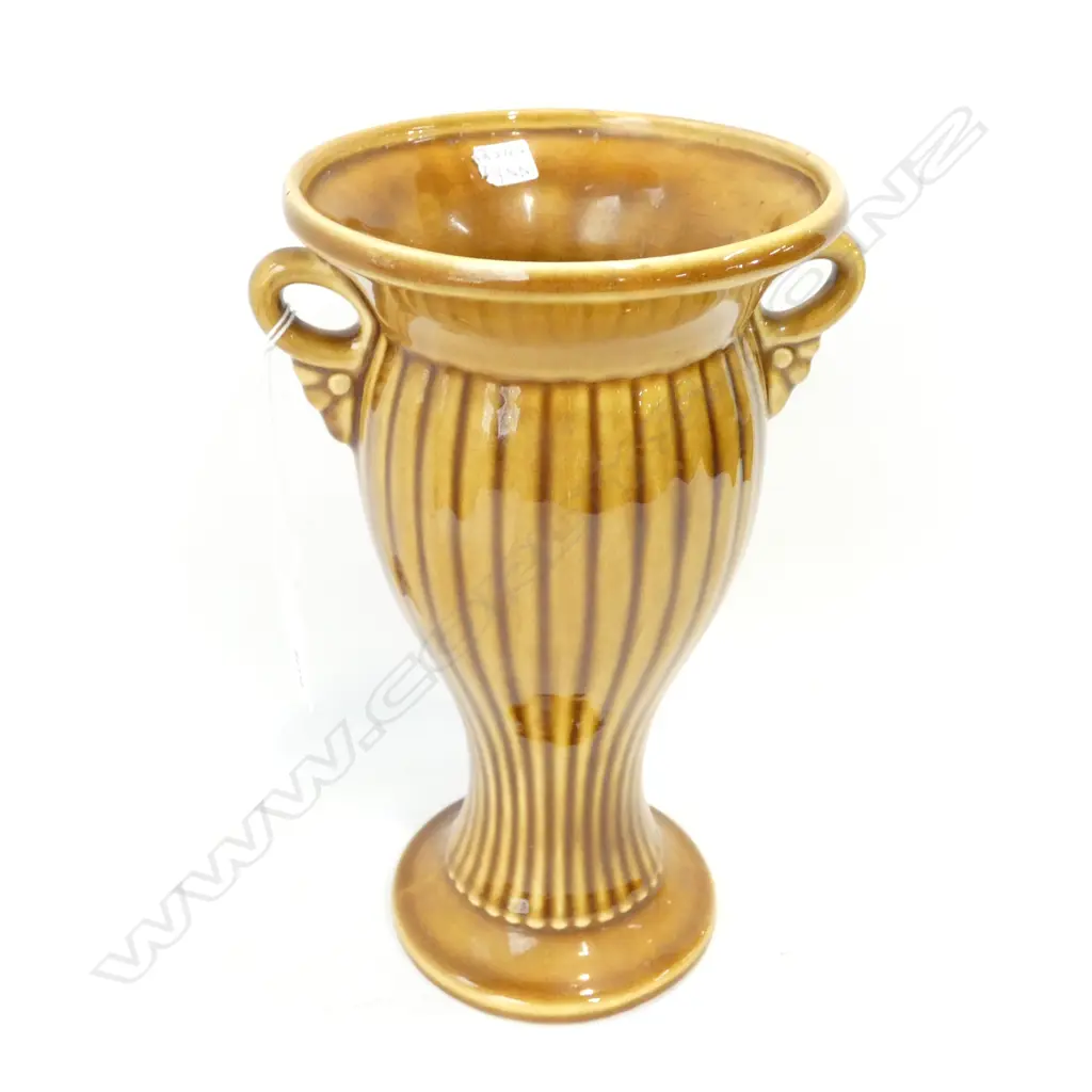 LARGE CROWN LYNN VASE H. 225MM Image 1++