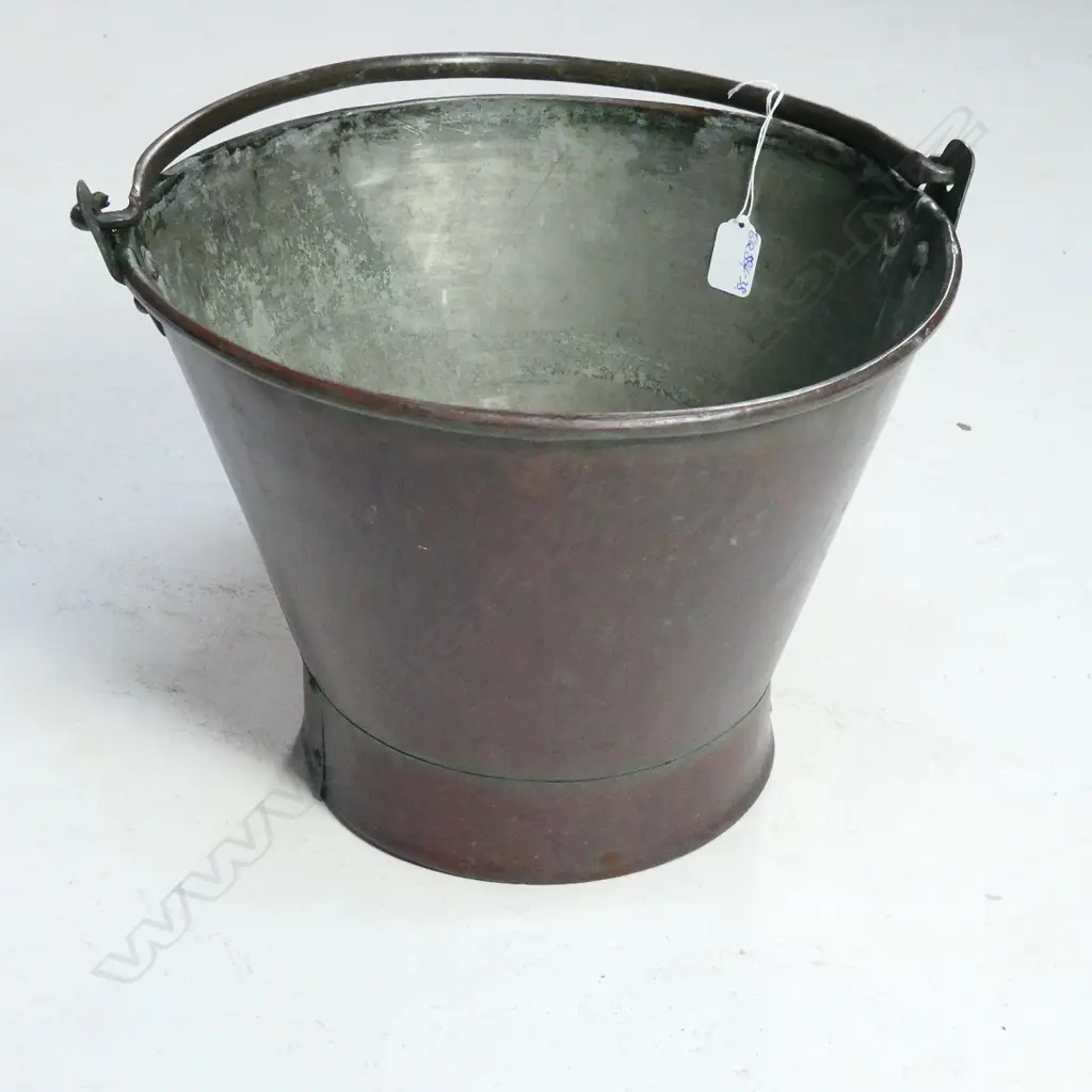 VINTAGE COPPER BUCKET  Image 1++
