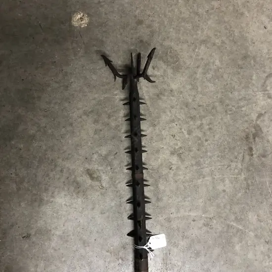 19TH CENTURY 'SODE-GARABI' SAMURAI SLEEVE CATCHER 6FT+