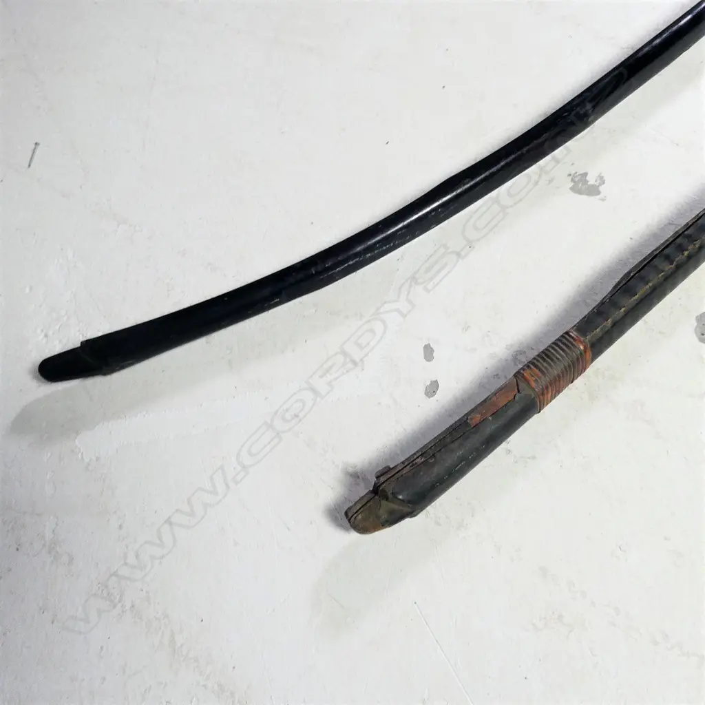 2 SAMURAI  OLD ARCHERY BOWS Image 1++