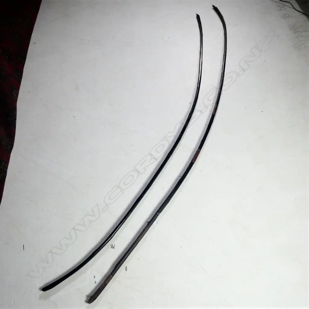 2 SAMURAI  OLD ARCHERY BOWS Image 1++