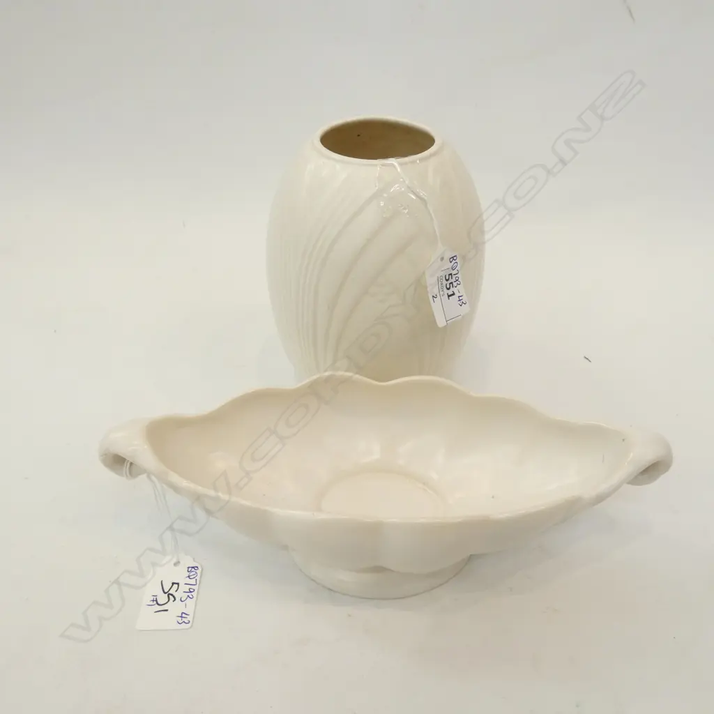 SPODE VELAMOOR VASE H150MM & 1 OTHER Image 1++