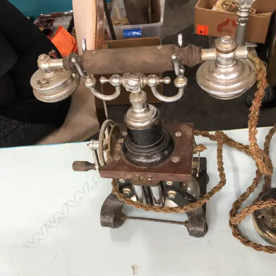 C1900 ERICSSON SKELETON TELEPHONE -TOP PLATE WITH CHIP