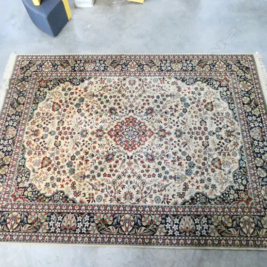LGE MACHINE KNOTTED PERSIAN STYLE CARPET WOOL 3.5X2.5m