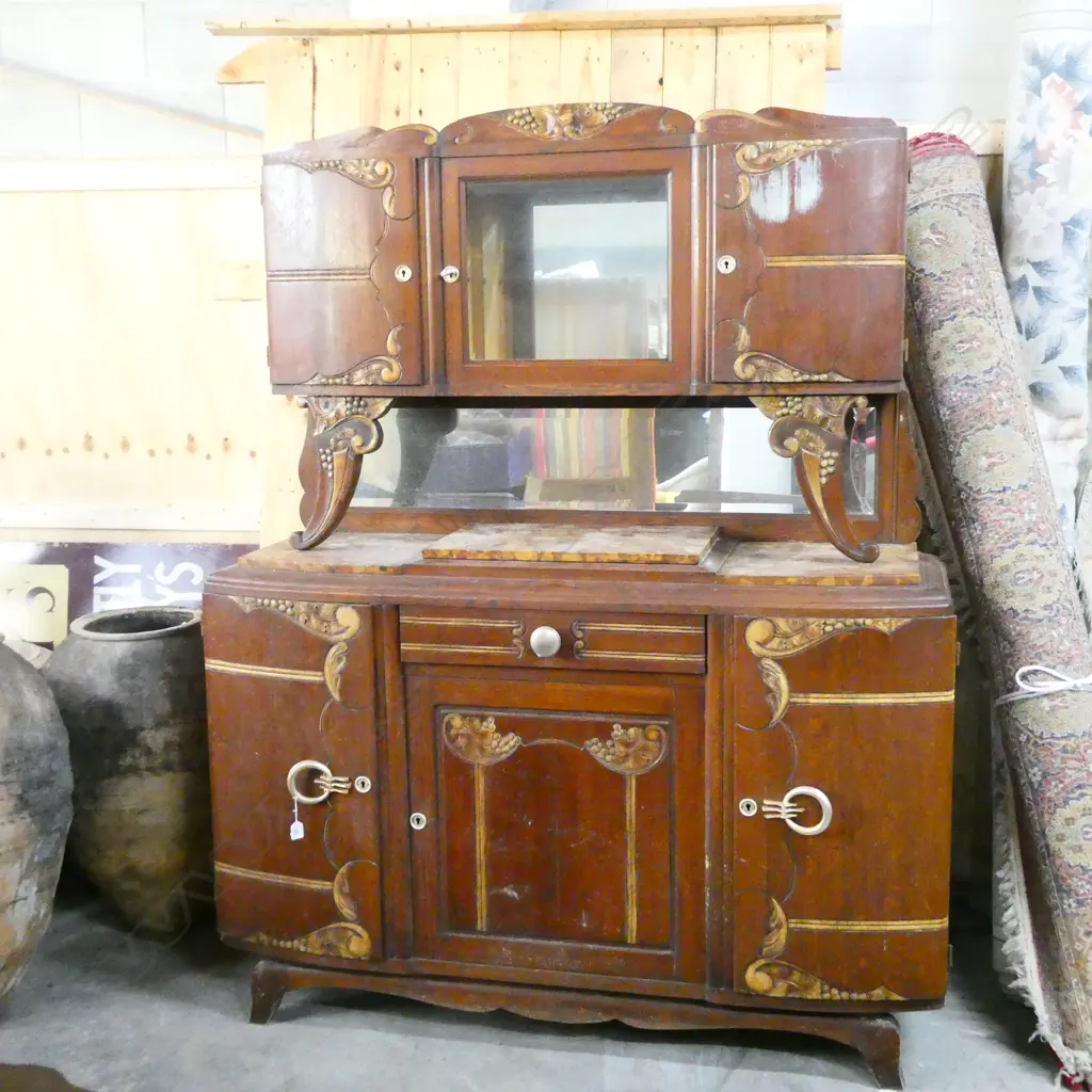 ORIENTAL BUFFET MARBLE TOP  Image 1++