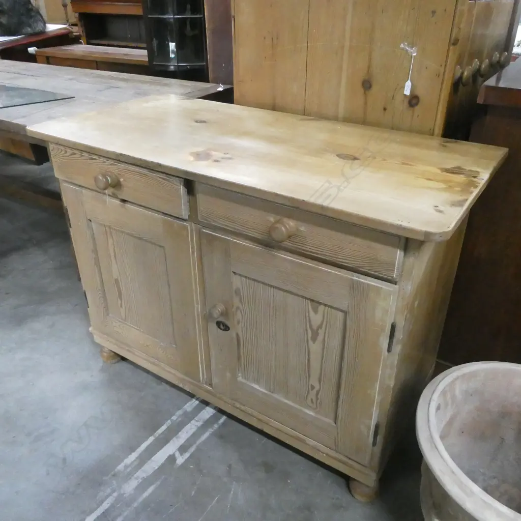 VICTORIAN PINE SIDEBOARD 1210 x 570 x 900mm Image 1++
