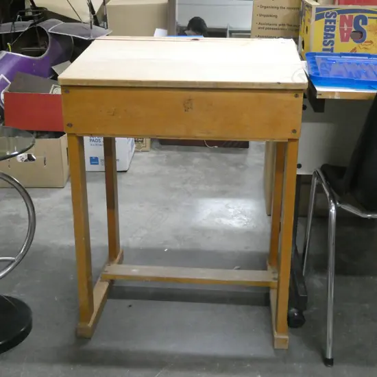 VINTAGE SCHOOL DESK