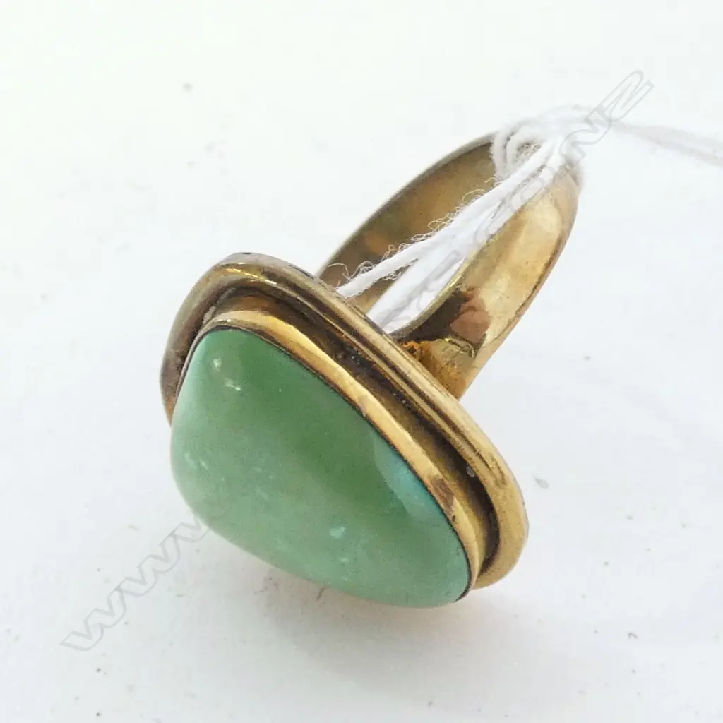 TURQUOISE & COPPER RING Image 1++