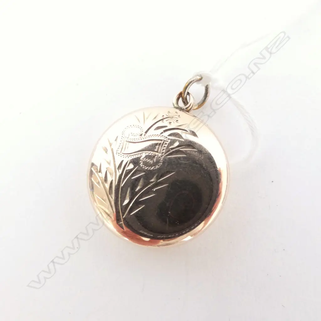9CT ROSE GOLD LOCKET 5.1 GRAMS Image 1++