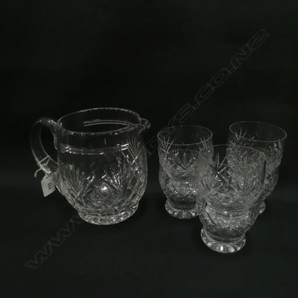 CRYSTAL WATER SET  Image 1++