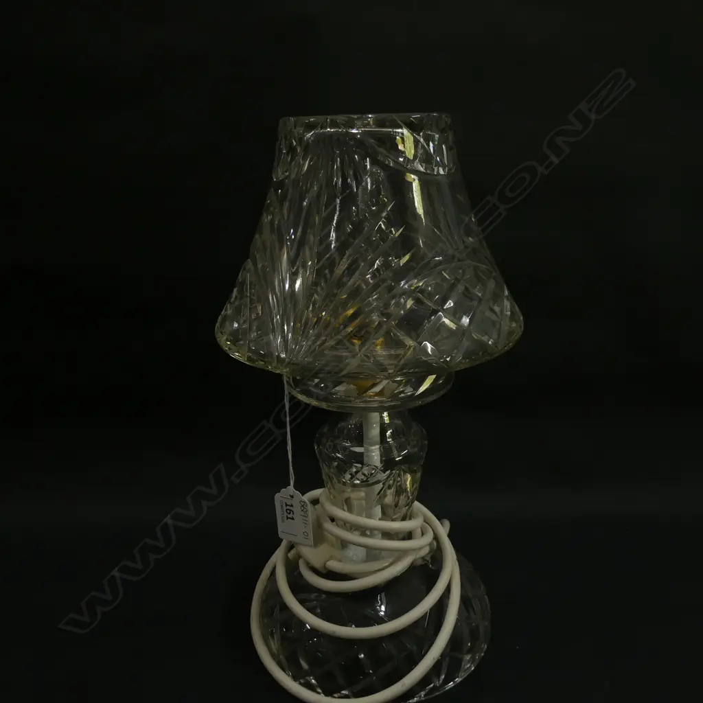 CUT CRYSTAL TABLE LAMP - H. 310MM Image 1++
