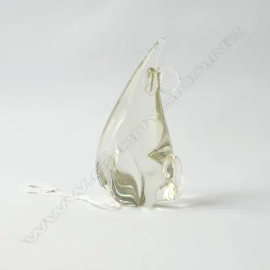 ART GLASS MOUSE PAPER WEIGHT H120MM