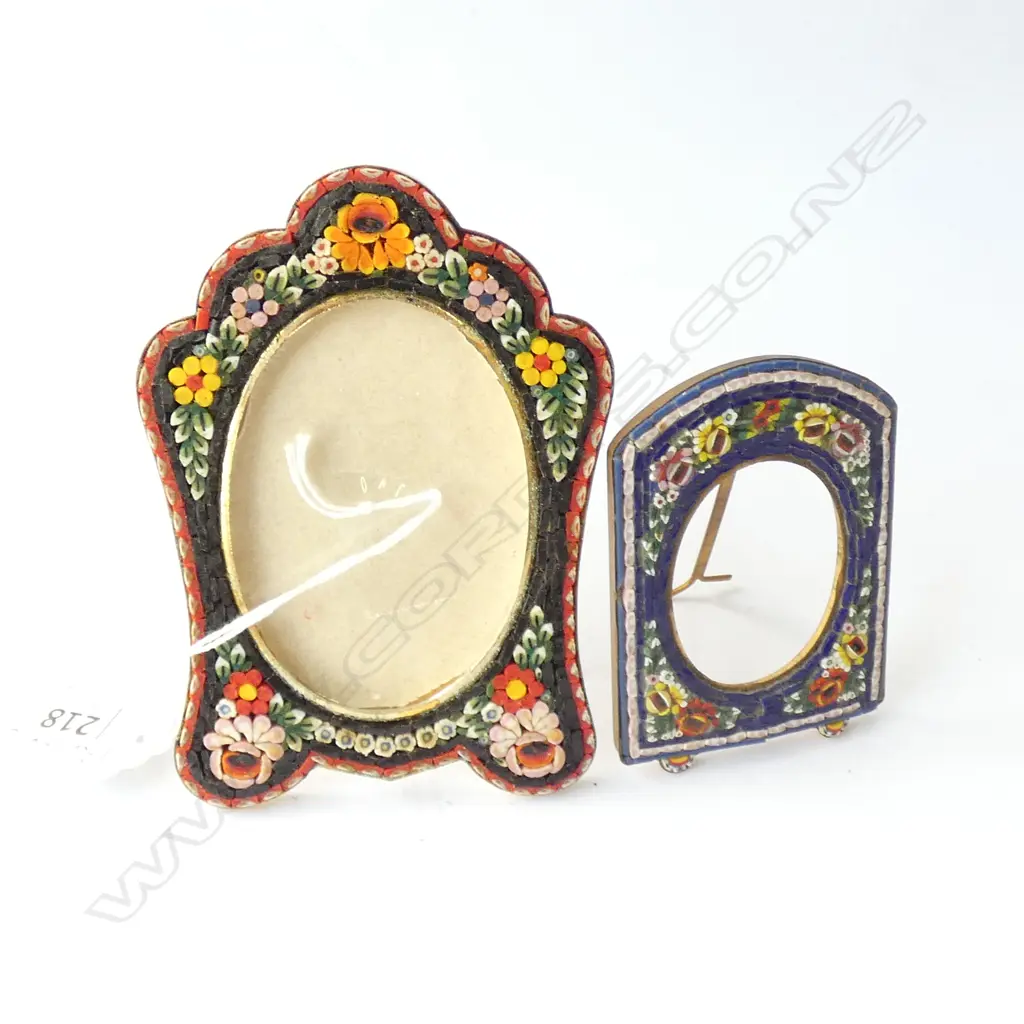 TWO MICRO MOSAIC FRAMES 120 + 80 MM Image 1++
