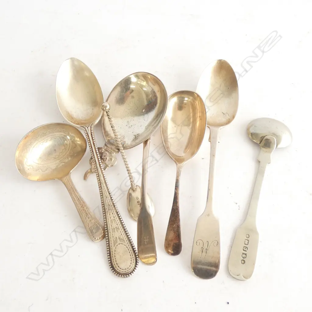 8 SILVER SPOONS 133 GRAMS Image 1++