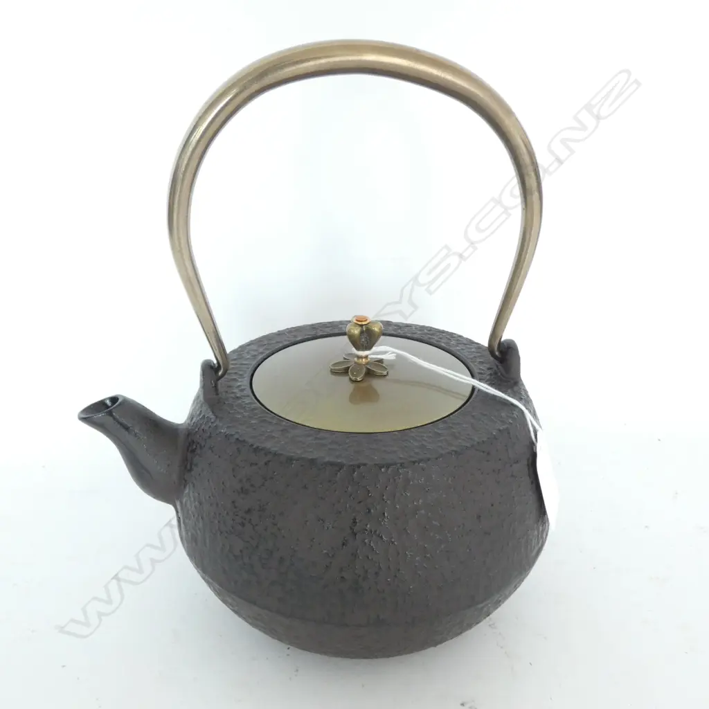 JAPANESE IRON TEAPOT H. 220MM Image 1++