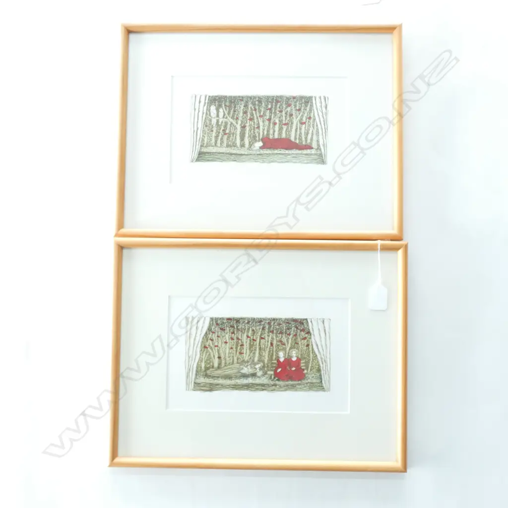 PR KATHRYN MADILL FRAMED LIMITED EDITION MUKA GALLERY PRINTS - 190 X 100MM Image 1++