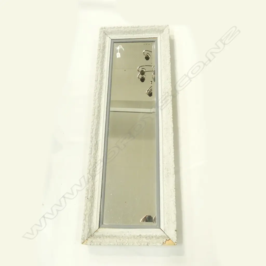 TALL MIRROR IN VINTAGE FRENCH STYLE FRAME, H. 1410MM, AF Image 1++