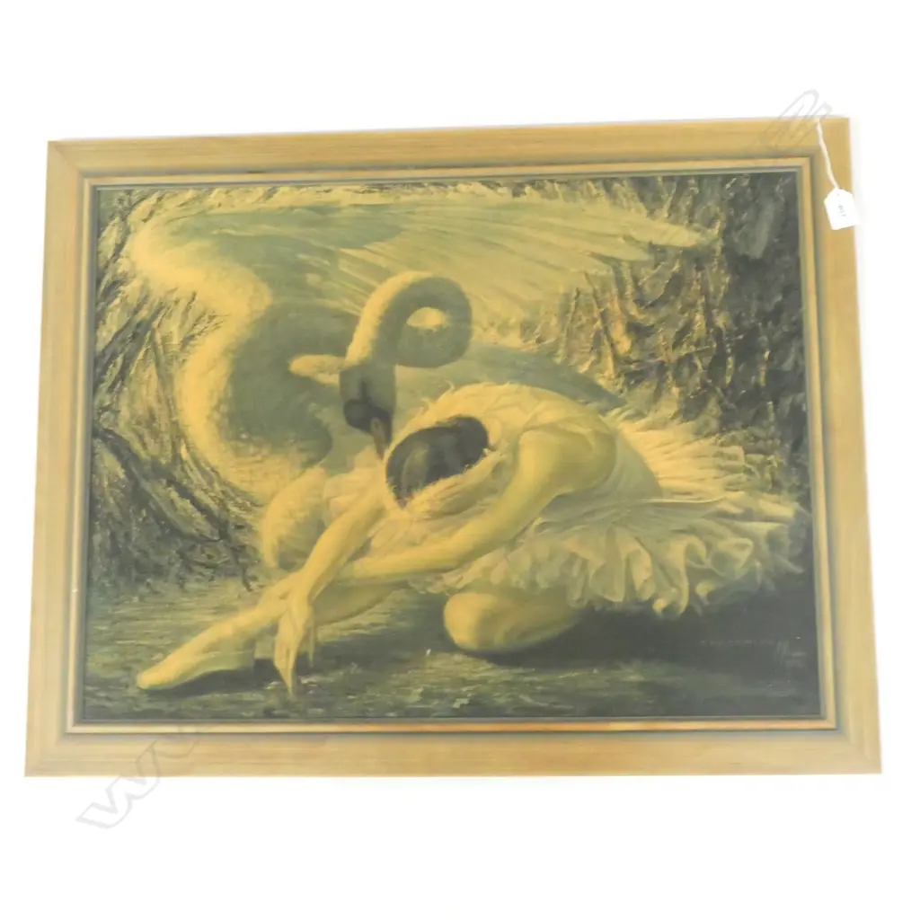 TRETCHIKOV 'SWAN LAKE' PRINT 485 X 645MM Image 1++