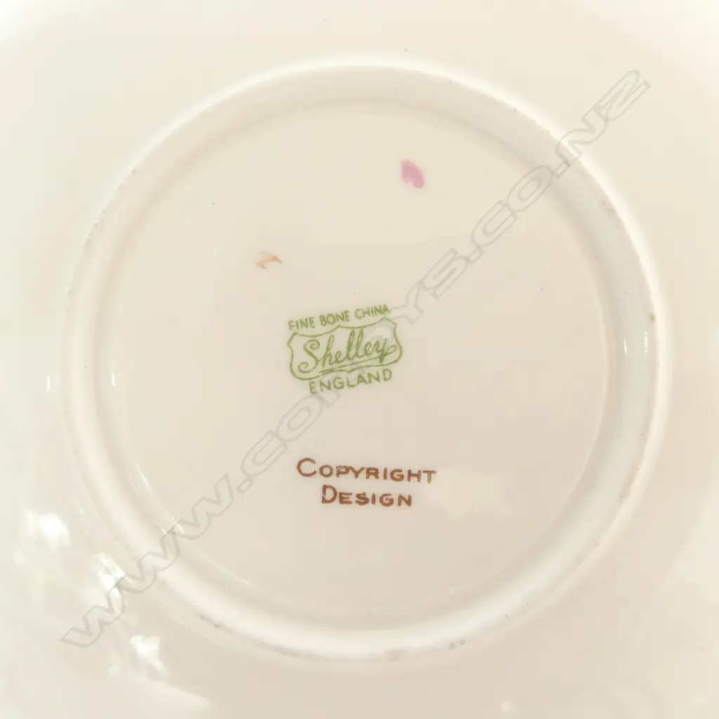 MABEL LUCY ATTWELL DECORATED SHELLEY CHINA CUP, SAUCER & PLATE + ANOTHER PLATE Image 1++