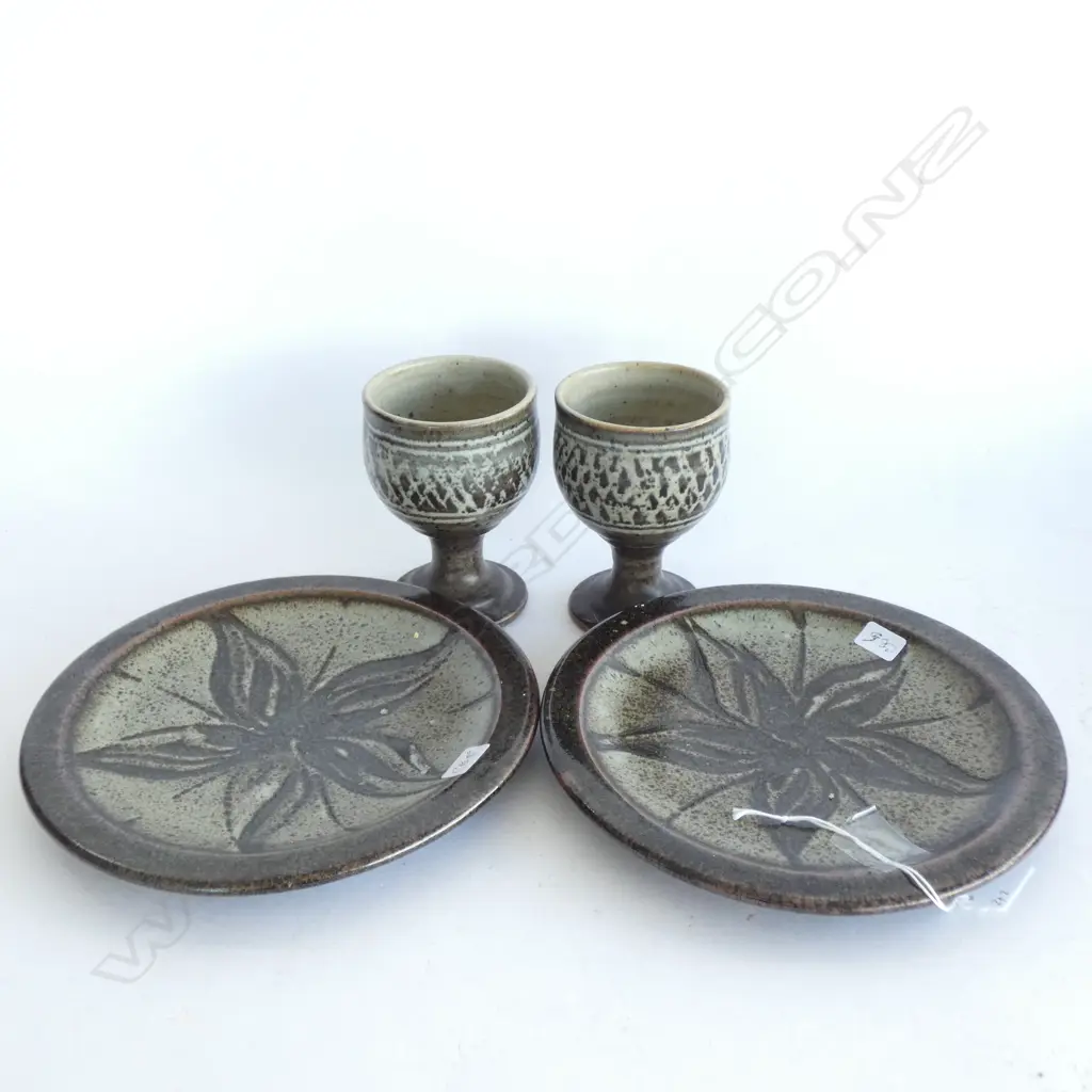 PR GOBLETS & PR PLATES BY MIREK SMISEK, MID-1970s Image 1++
