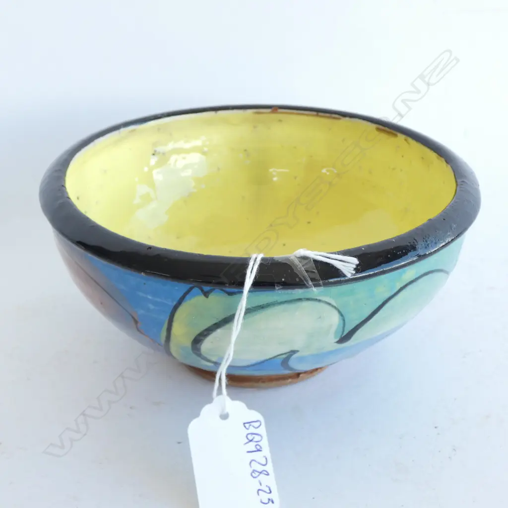 EARTHENWARE ANDREW VANDER PUTTEN SMALL POTTERY BOWL Dia.160mm Image 1++