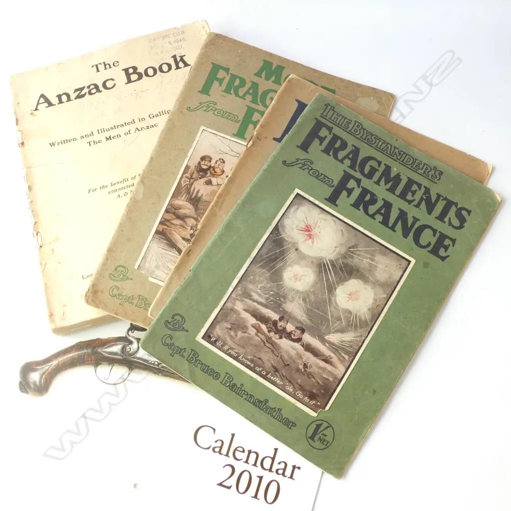 WW1 BRUCE BAIRNSFATHER MAGAZINES & THE ANZAC BOOK 1916 Image 1++