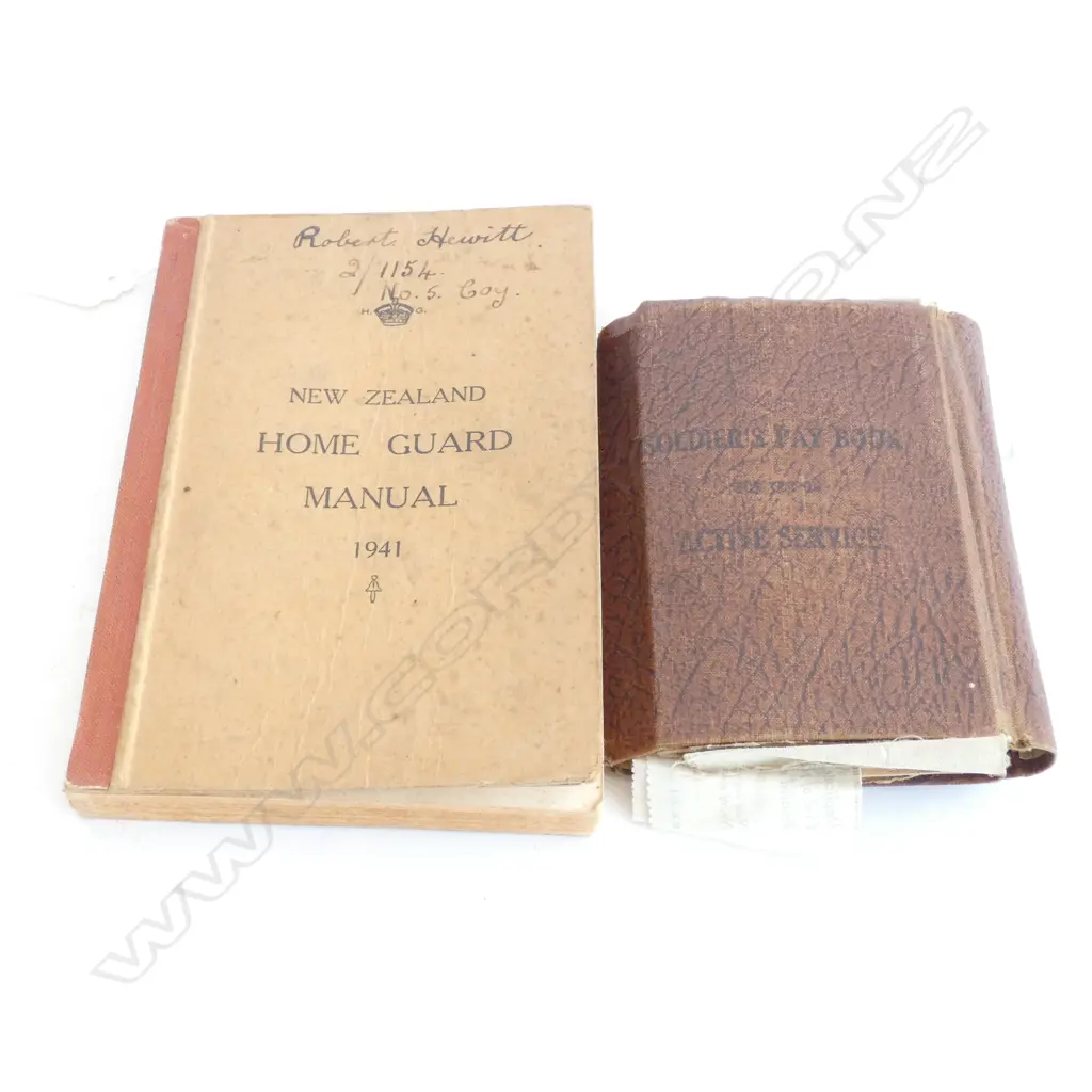 1 VOL. 1941 NEW ZEALAND HOME GUARD MANUAL  Image 1++