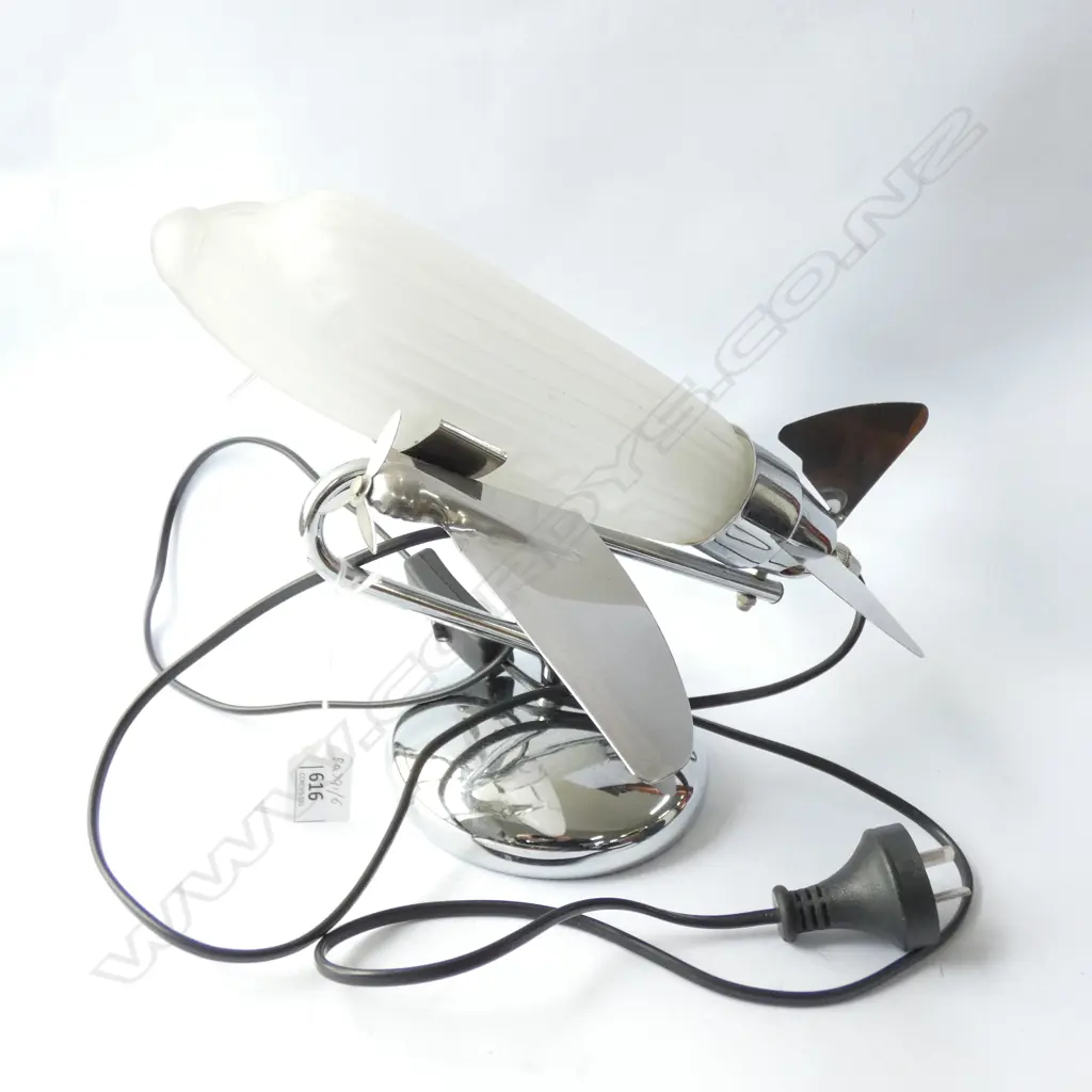 DECO STYLE PLANE LAMP WORKING L. 320MM Image 1++