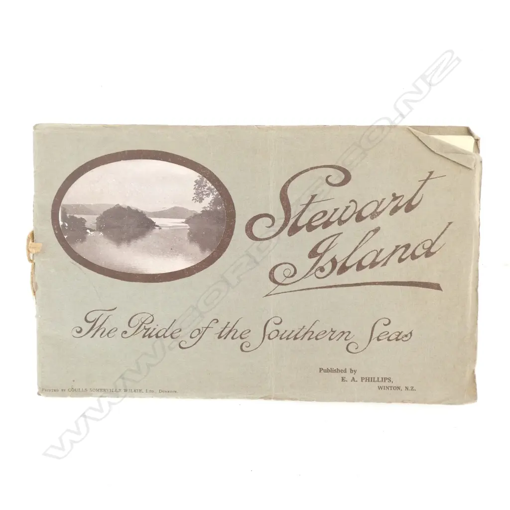 SOUVENIR BOOK, STEWART ISLAND, NZ, 24 PHOTOGRAPHS Image 1++