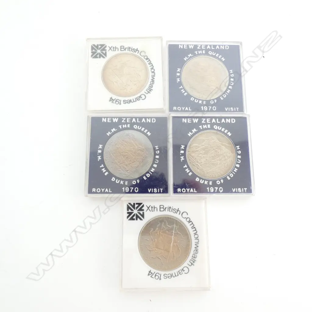 COINS (5), NZ UNCIRCULATED DOLLARS Image 1++