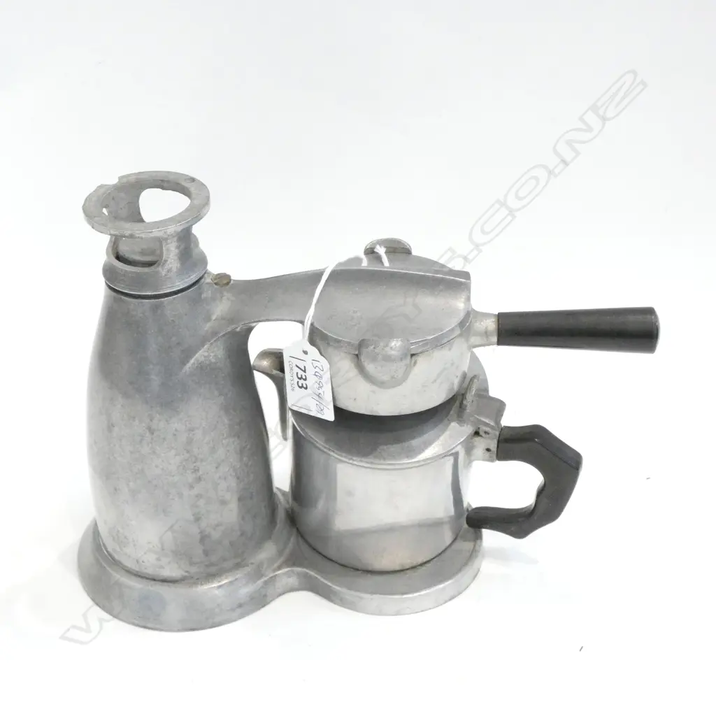 VINTAGE VESUVIANA  ITALIAN COFFEE MAKER L 240 MM Image 1++