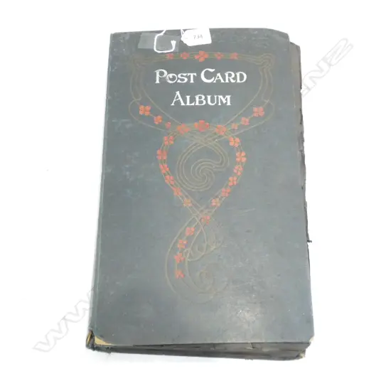 EARLY 20thC POSTCARD ALBUM