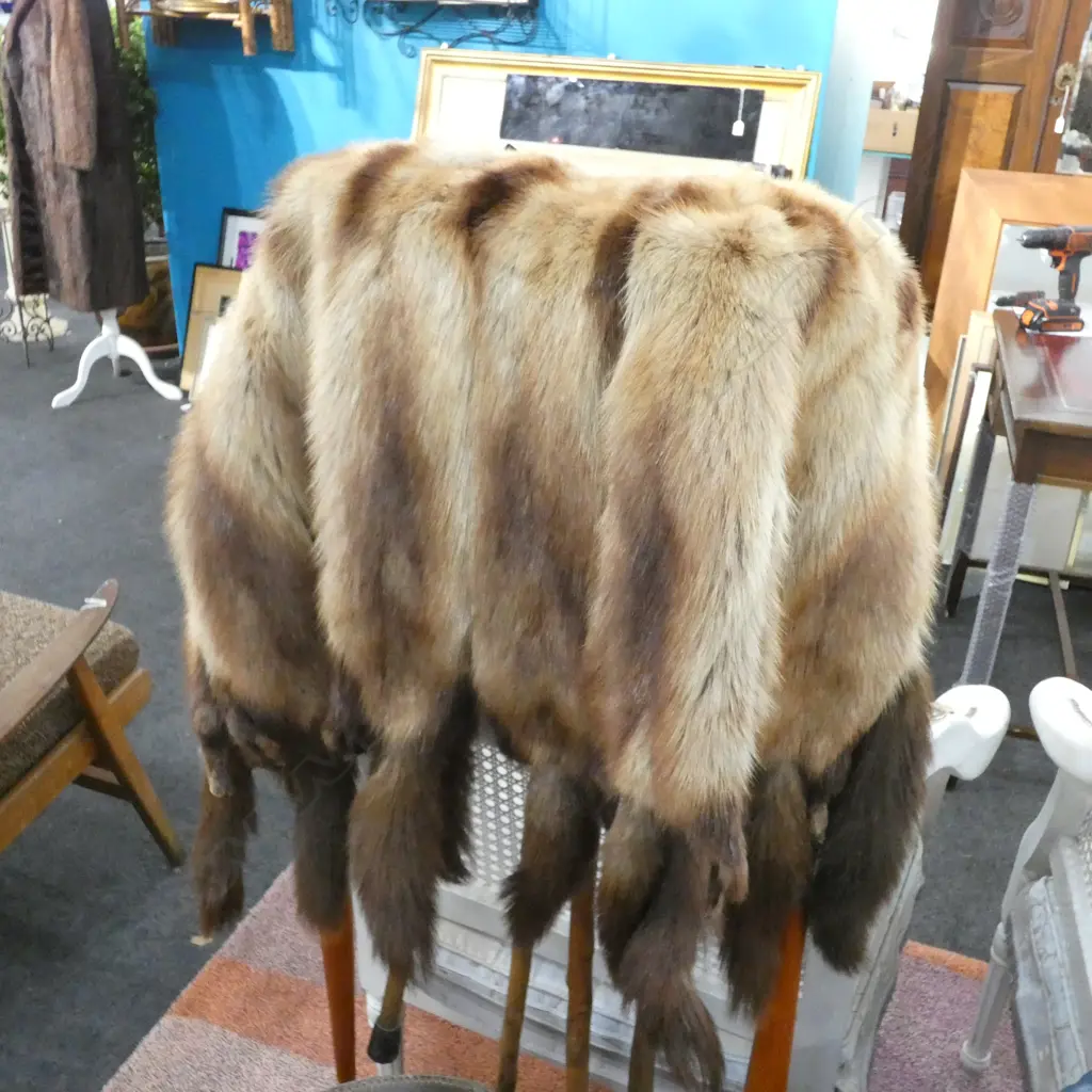 MARTEN FUR WRAP C 1935-45  Image 1++