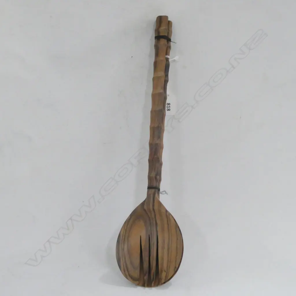 PR DAWA WOOD SALAD SERVERS L. 400MM Image 1++