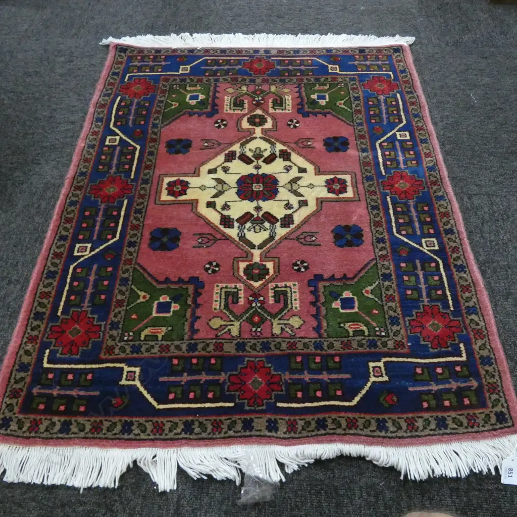 (58M) PERSIAN HAMADAN RUG 960 X 720mm Image 1++
