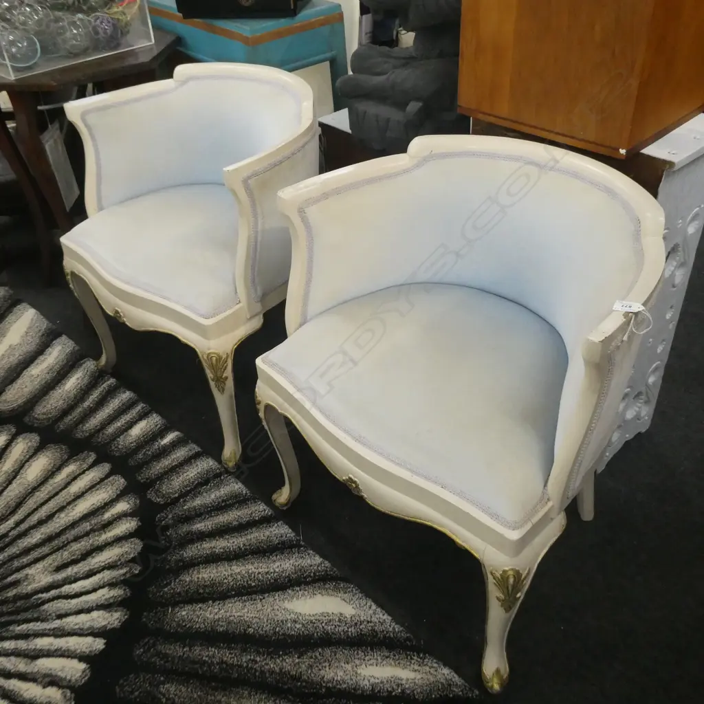 TWO FRENCH STYLE CHAIRS Image 1++